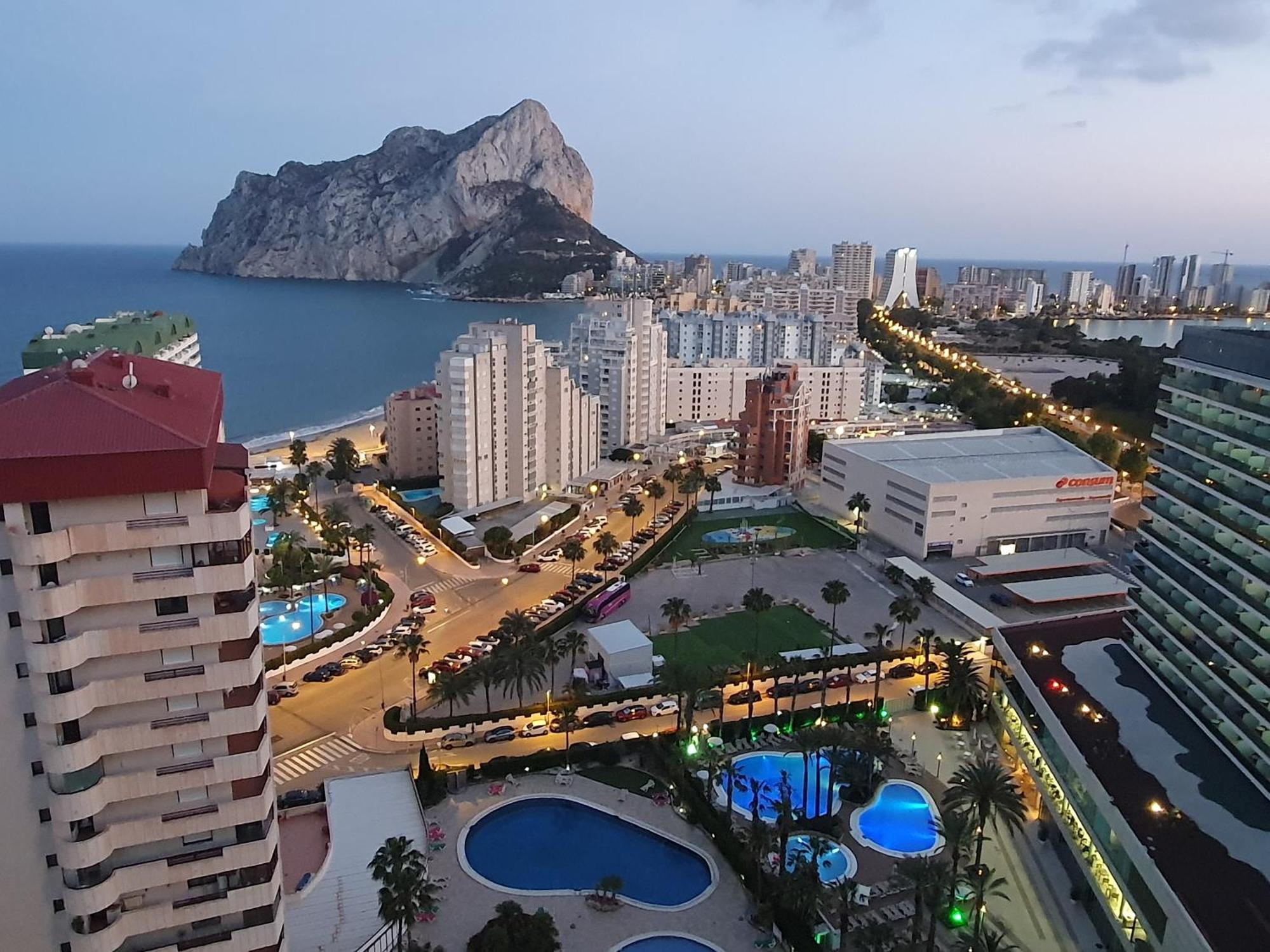 Apartamento Con Vista Increible Кальпе Екстер'єр фото