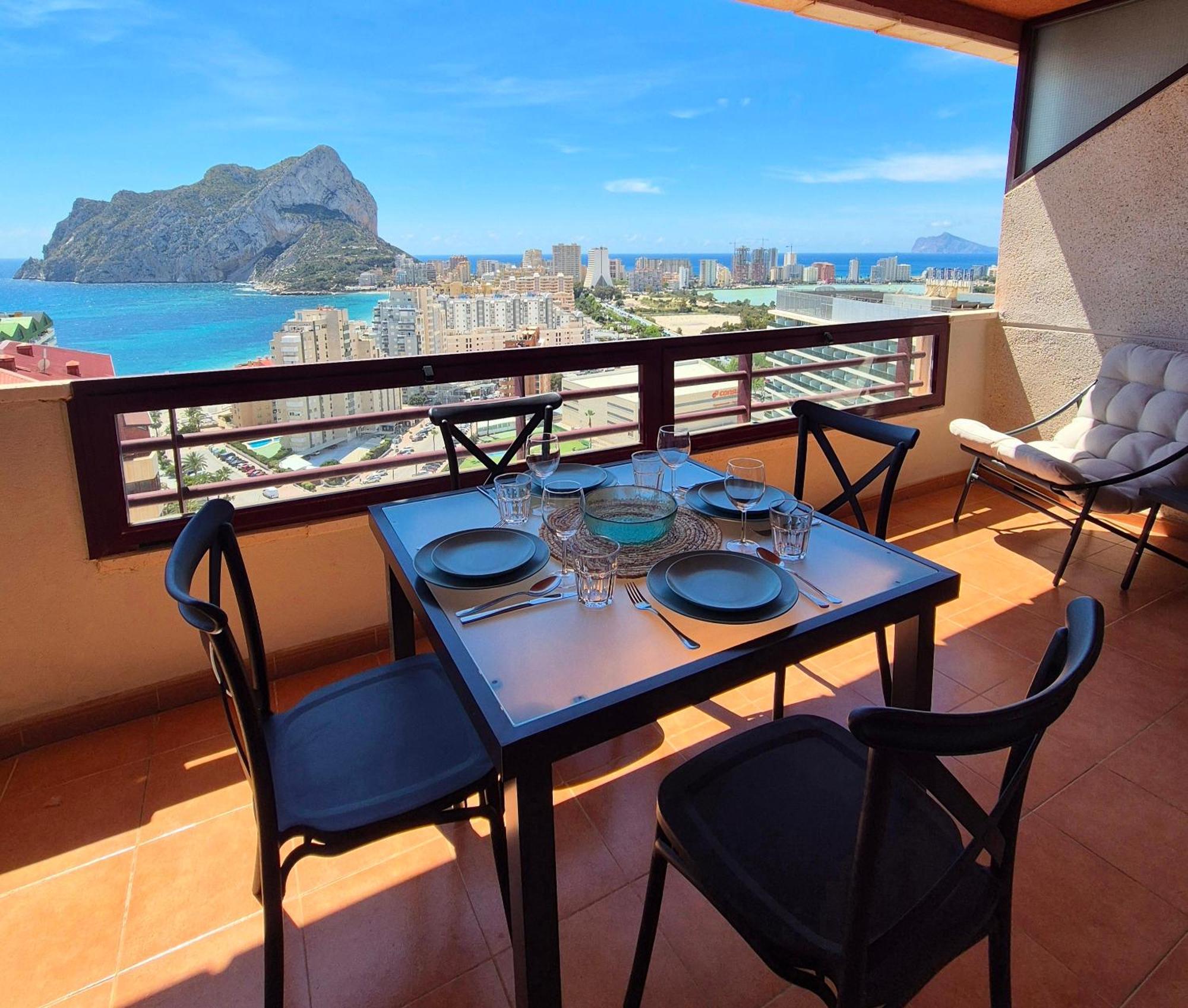 Apartamento Con Vista Increible Кальпе Екстер'єр фото